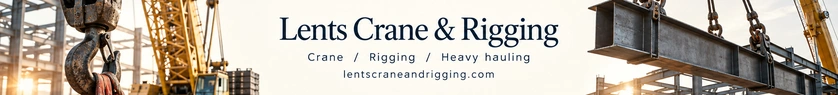 Lent's Crane and Rigging premium banner