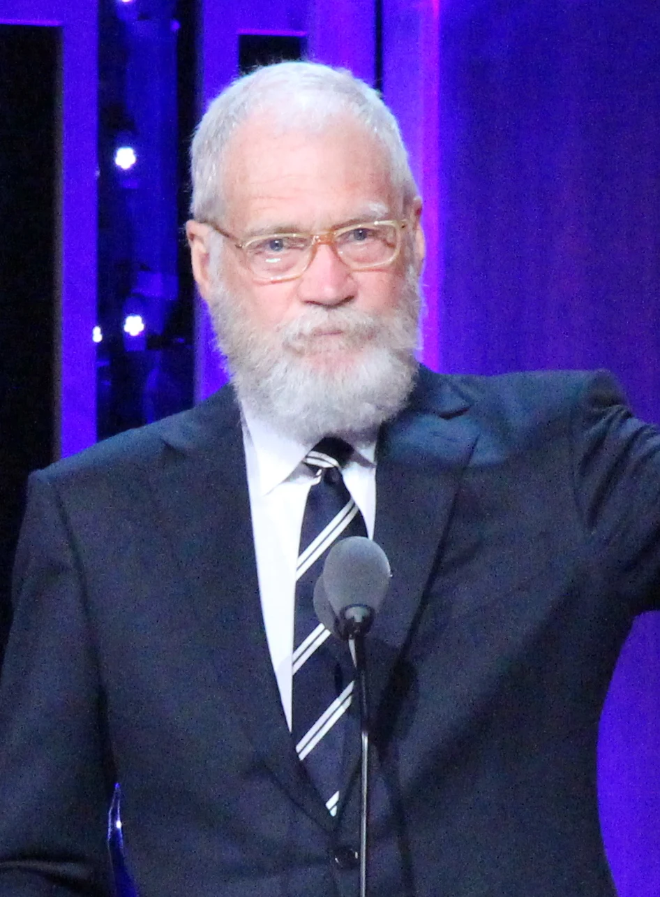 David Letterman with his Individual Peabody at the 75th Annual Peabody Awards (cropped)
